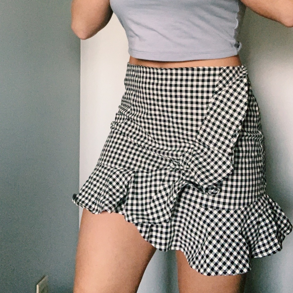 Plaid skirt